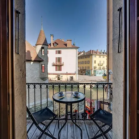Le Balcon Perriere I - Charming With Direct View Of The Thiou Apartment Annecy